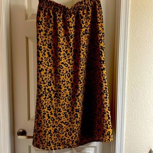 Leopard Print Skirt